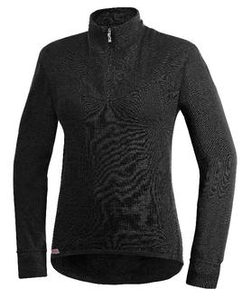 722400 black Zip Turtleneck Front 400 -1